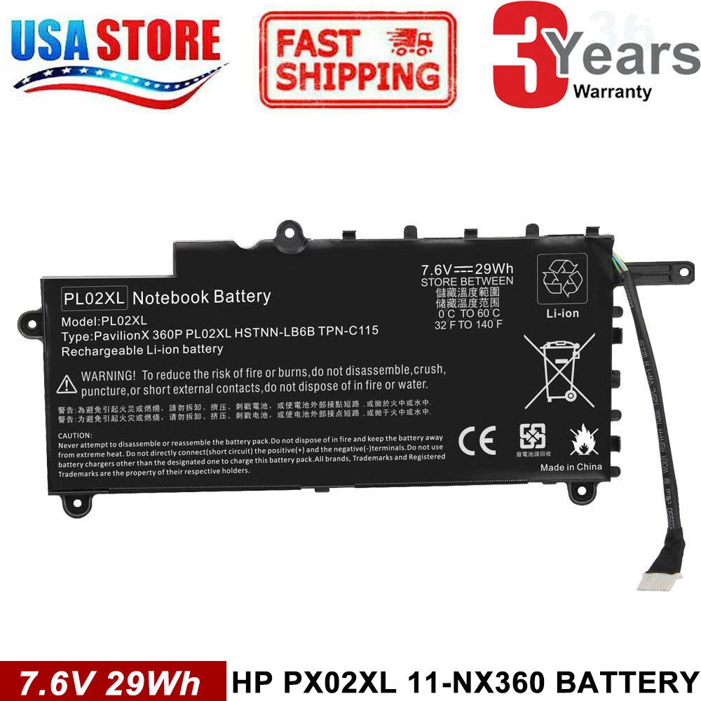 Battery For HP Pavilion 11-n026br 11-n010dx 11-n010la x360 Series 751681-421