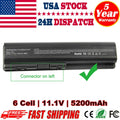 6 Cell Battery for HP/Compaq 484170-001 485041-002 ev06 ev12 HSTNN-CB72 Notebook