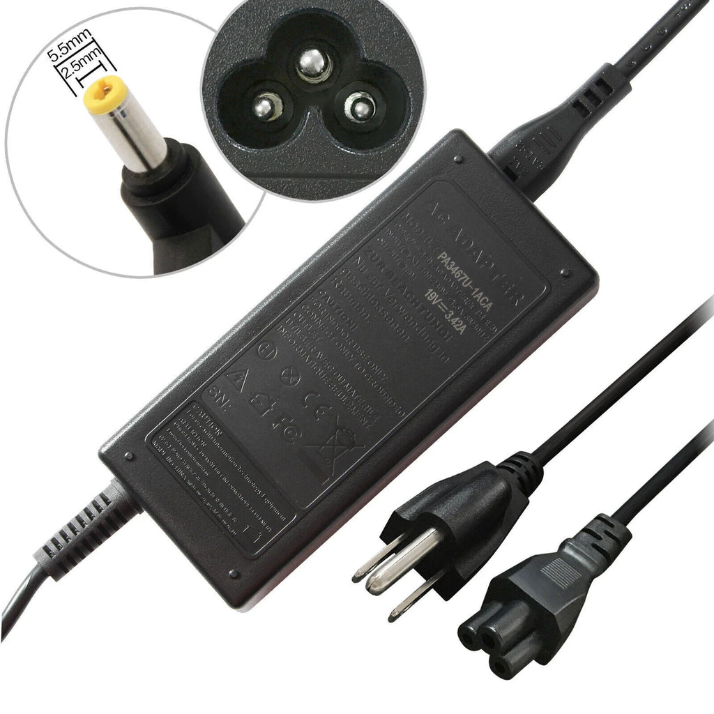 FOR ASUS X551C X551M X550LB Laptop Charger Adapter + Cord MAINS CABLE/CORD