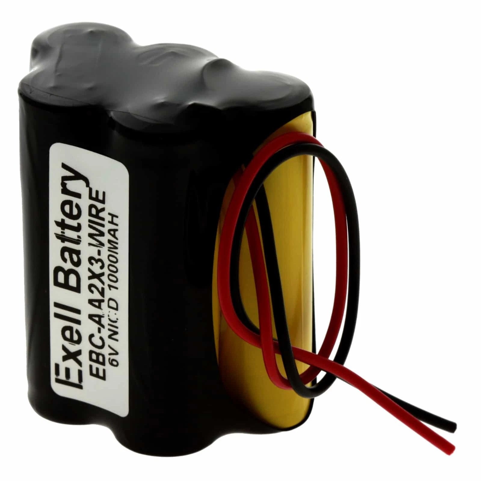 6V 1000mAh NiCD Battery Pack w/ 5" wires For Search Lighting, Power Tools