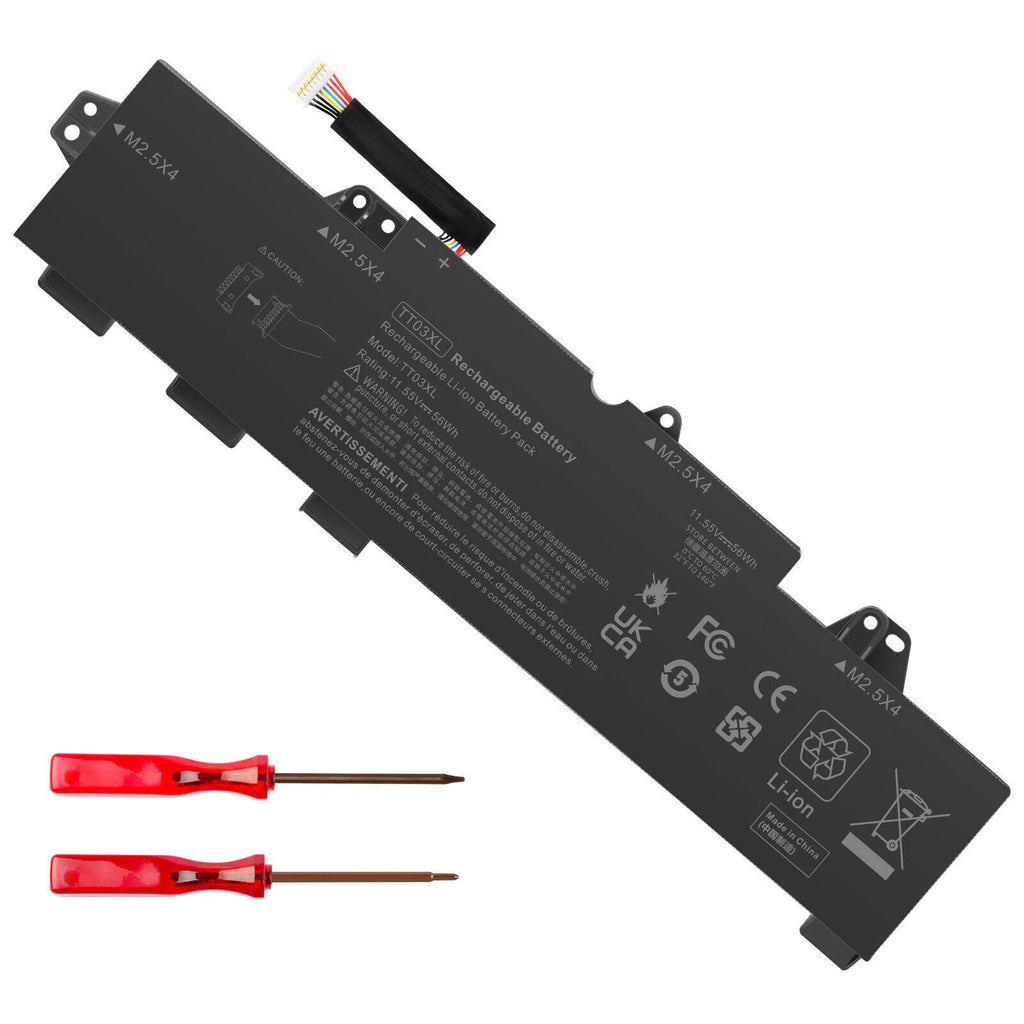 New 56Wh TT03XL Battery For HP ZBook EliteBook 755 850 G5 Series 933322-855