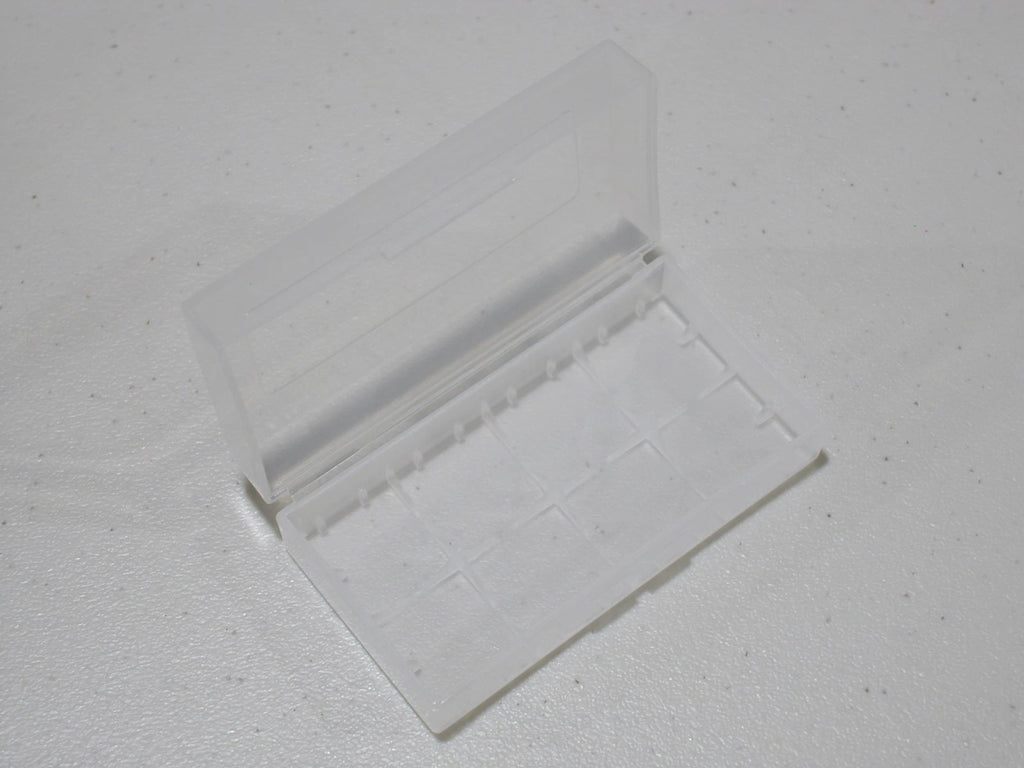 10 pcs CLEAR PLASTIC STORAGE CASE HOLDER BOX For 18650 16340 CR 123A BATTERY
