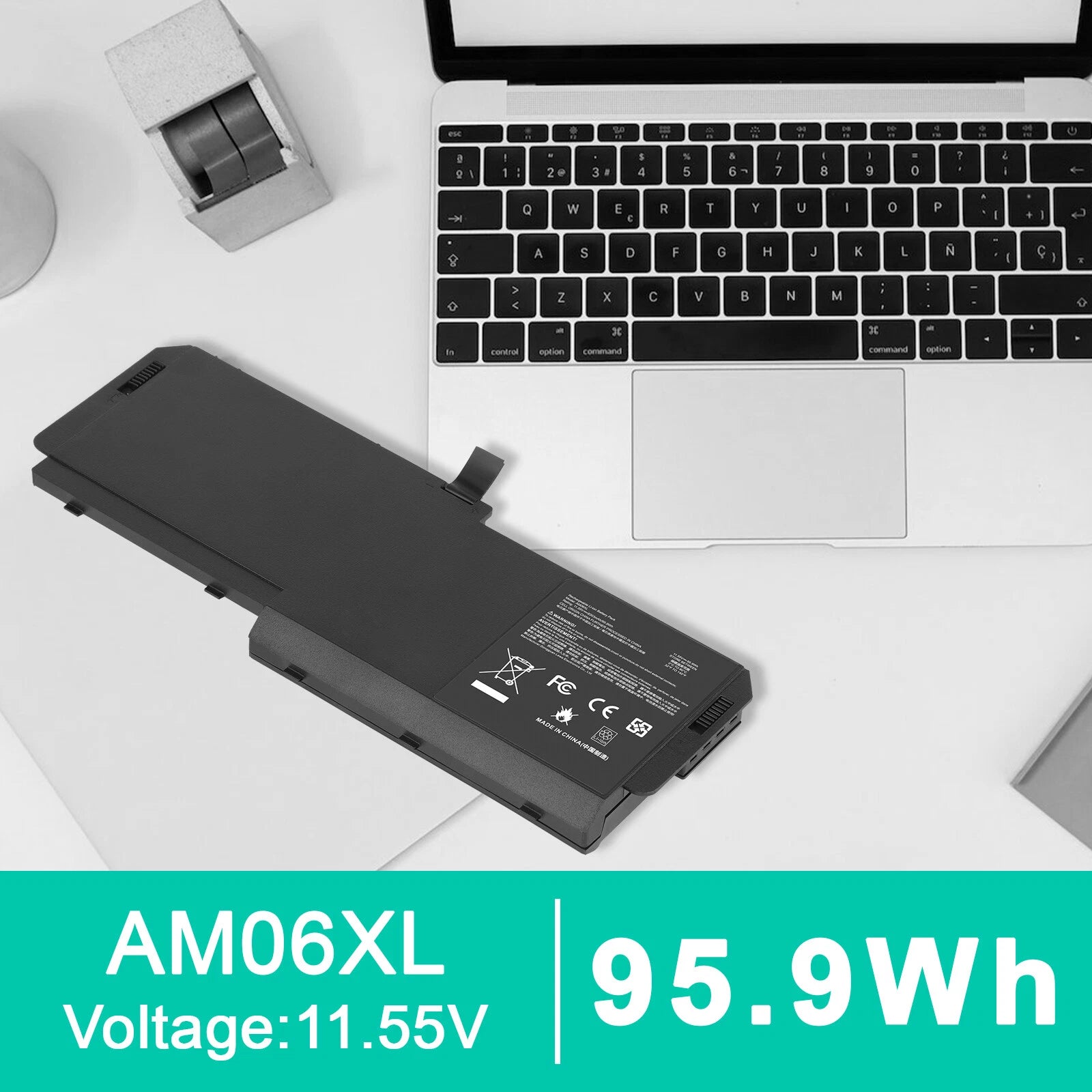 AM06XL Laptop Battery for HP ZBook 17 G5 G6 Series Notebook AMO6XL HSTNN-IB8G