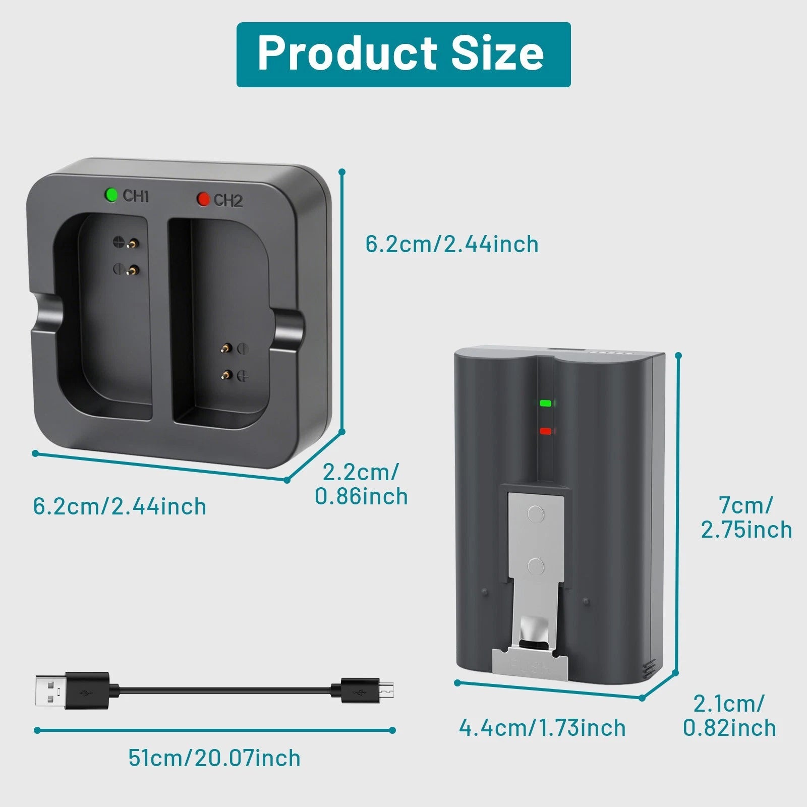 ?2x 8000mAh Battery with charging Station For V4 Ring Video DoorBell 2, 3 4 NEW