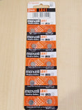 10 pc MAXELL LR41 L736F AG3 V3GA 192 L736 Alkaline 1.5v battery