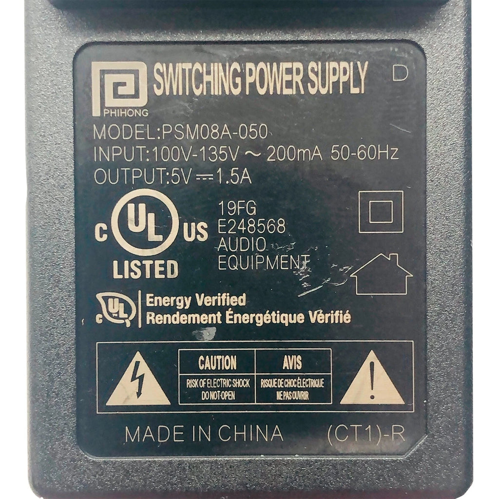 Brand NEW Original Phihong PSM08A-050 AC Adapter 5V 1.5A OEM Charger