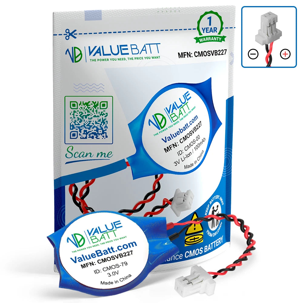 RTC CMOS Battery Lenovo ThinkPad X1 Carbon 6th Gen CR2016 P/N 01HY008 SB10L70751