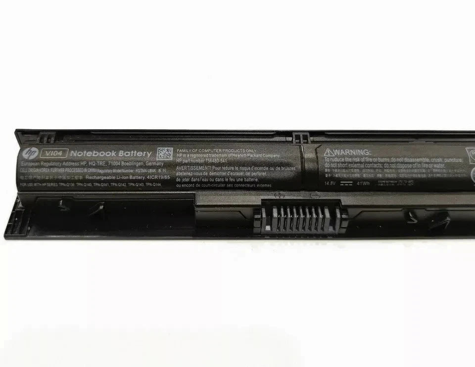 Genuine OEM V104 VI04 Battery for hp 756743-001 756744-001 756478-422 756478-851