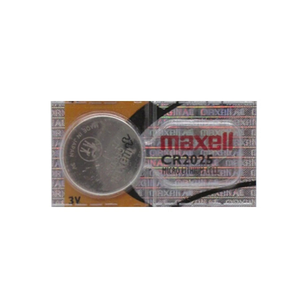 2 Maxell CR2025 2025 3V Lithium Battery From USA