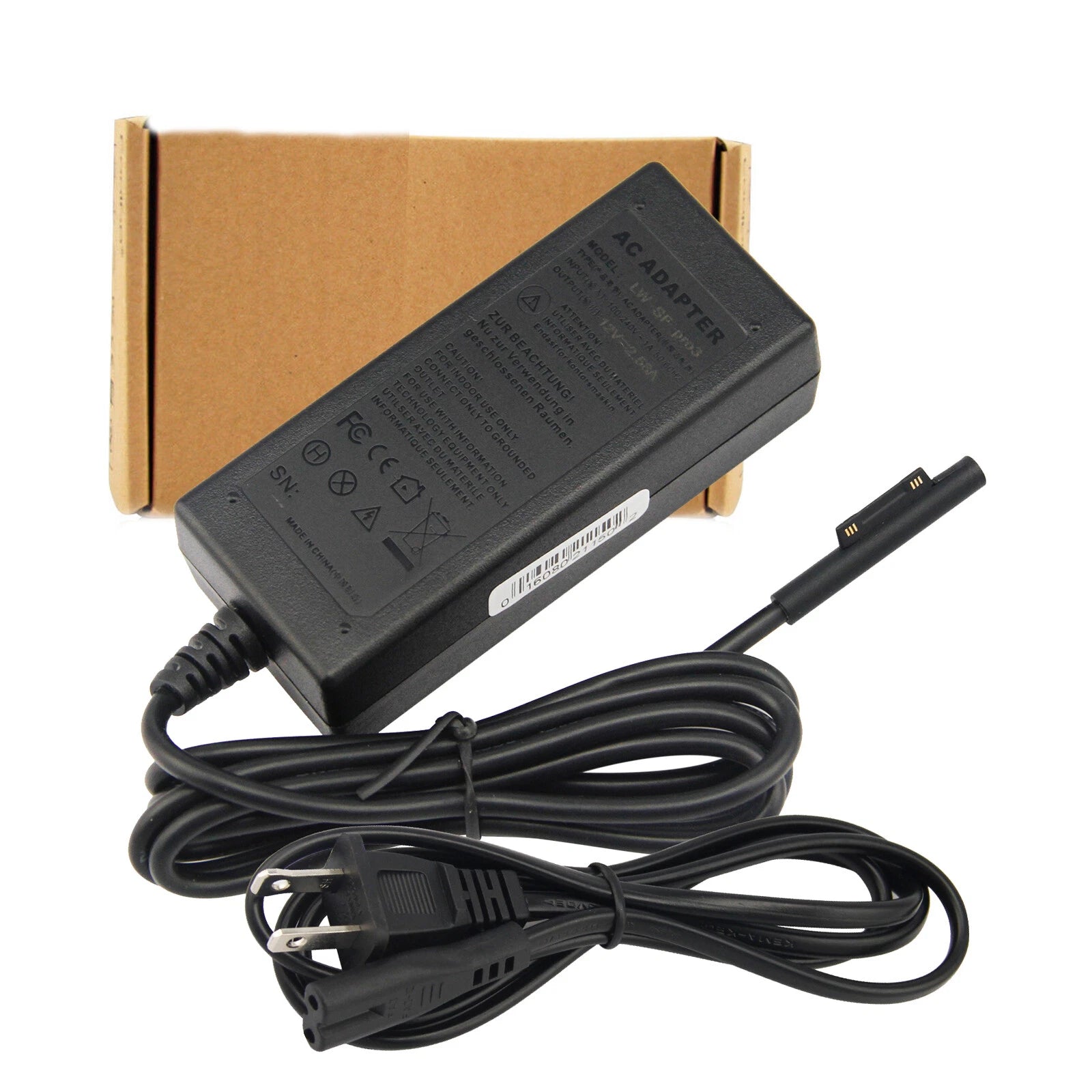 For Microsoft Surface Pro 3/4/5/6/7/Go Tablet Book Power Supply 1625 Adapter 15V