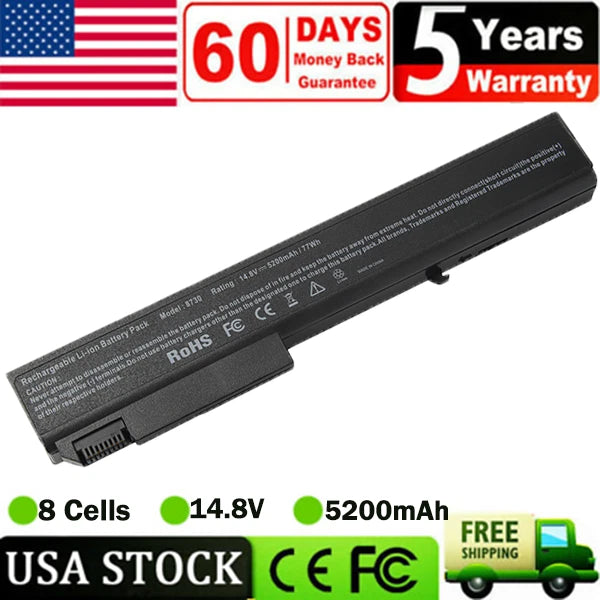 Battery for HP EliteBook 8530p 8530w 8540p 8540w 8730p 8730w 8740w HP ProBook 65