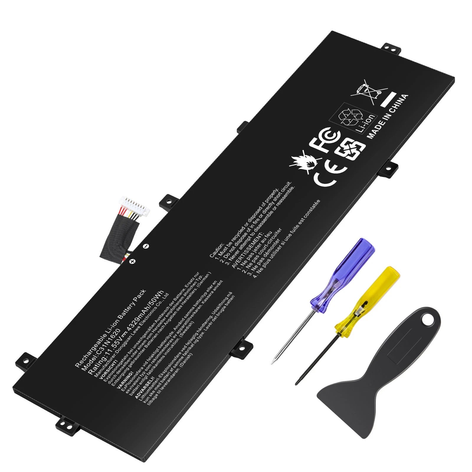 Battery C31N1620 For Asus Zenbook UX430U UX430UA UX430UN UX430UNR U4100UQ Series