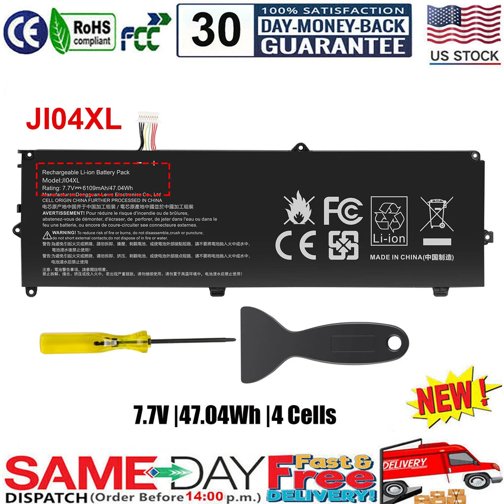 ?JI04XL Battery For HP Elite X2 1012 G2-1LV76EA HSN-I07C 901247-855 HSTNN-UB7E