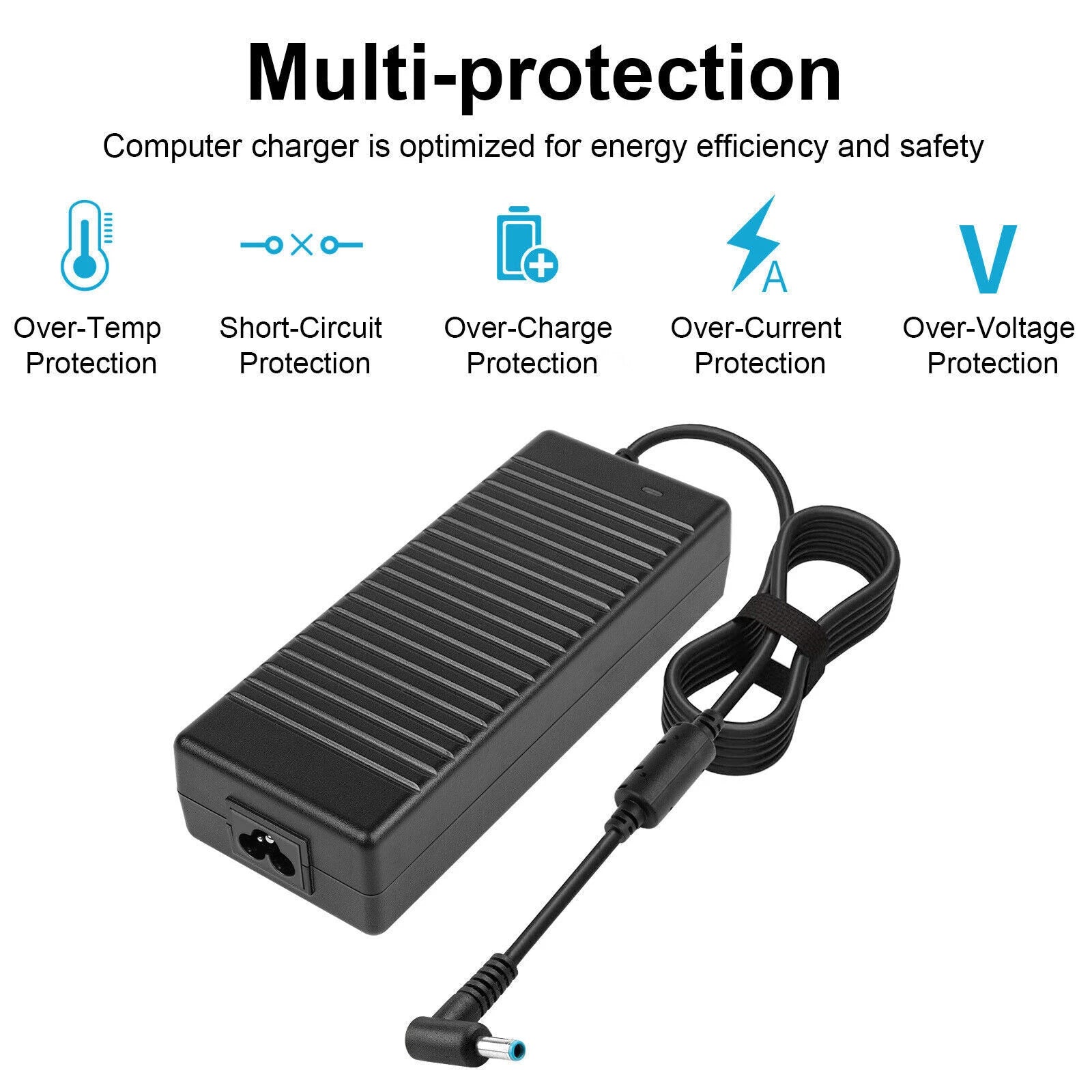 150W AC Charger for HP ZBook 15 16 17 15u 15v G3 G4 G5 G6 G8 G9 G10 OMEN 15 17