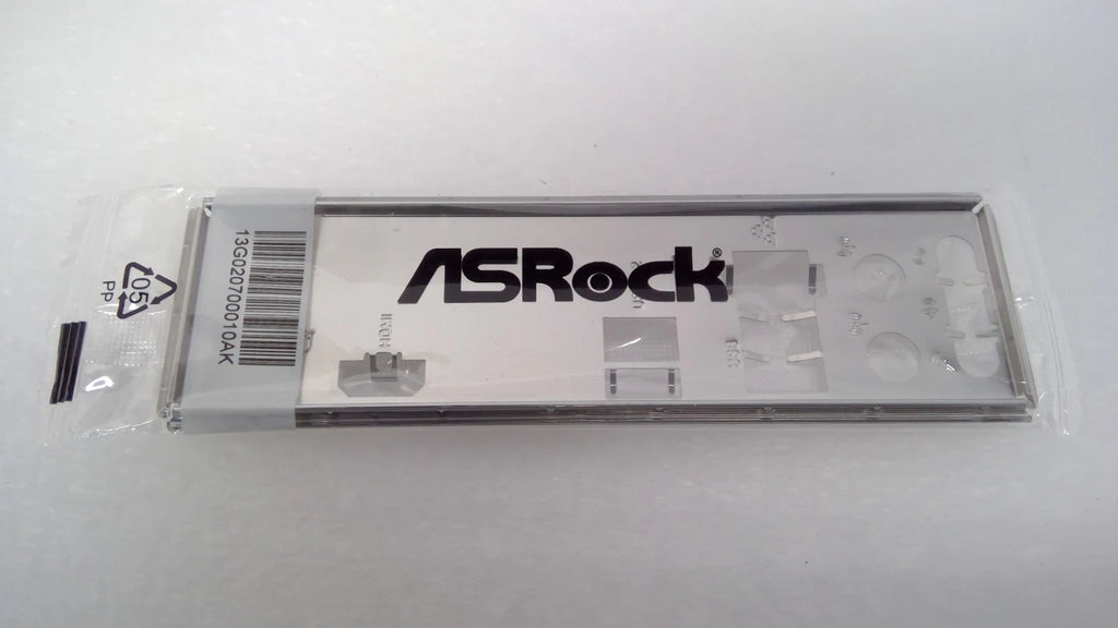 LOT OF 5 NEW ASRock Motherboard I/O Shield Backplate 13G020700010AK