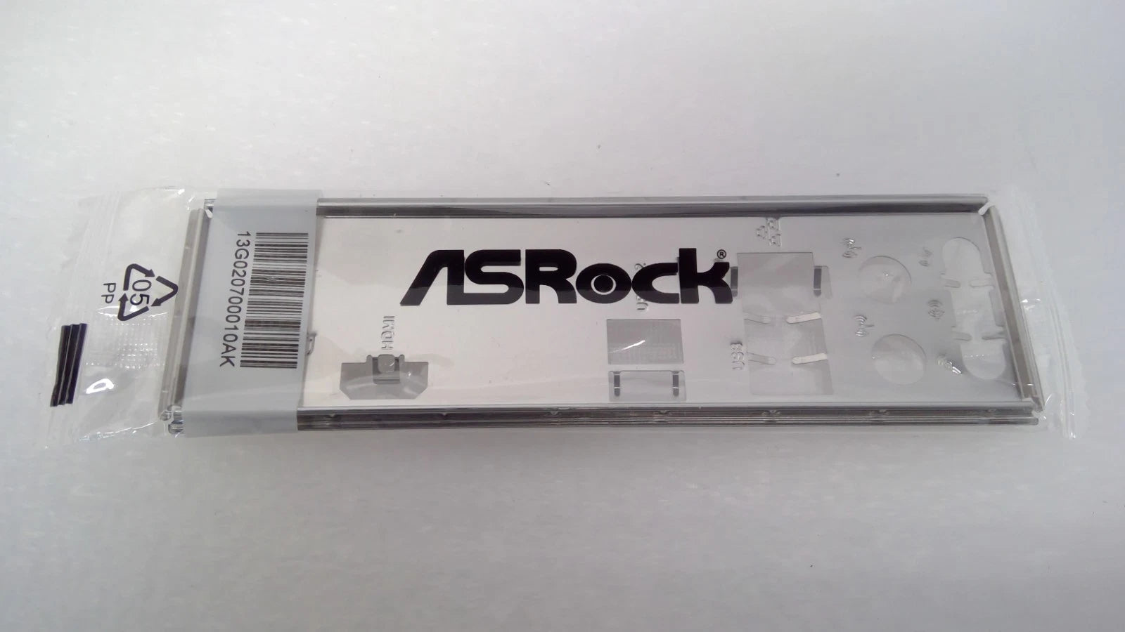 LOT OF 5 NEW ASRock Motherboard I/O Shield Backplate 13G020700010AK
