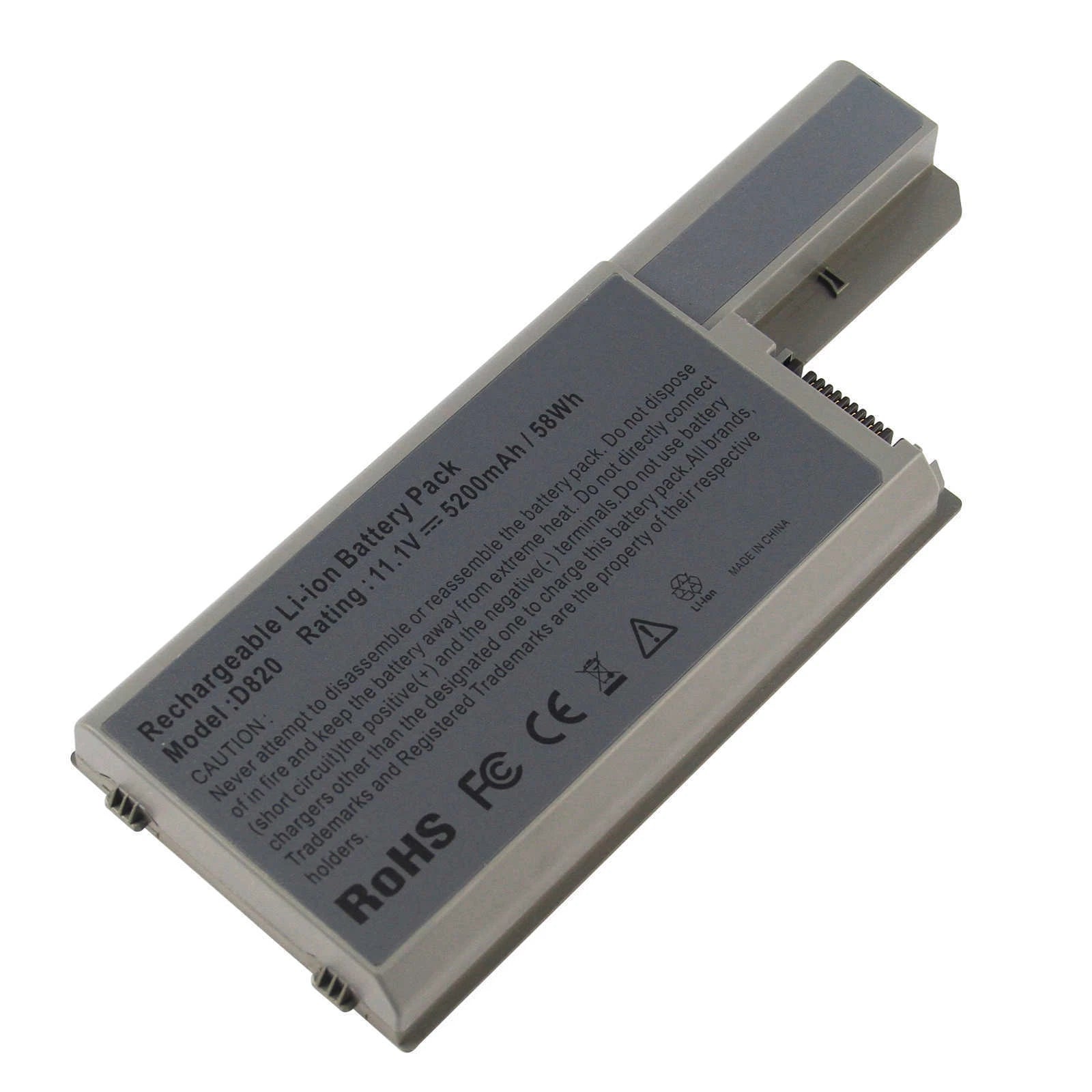 Battery for Dell Latitude D531 D531N D820 D830 M65 M4300 Type CF623 CF711 DF192