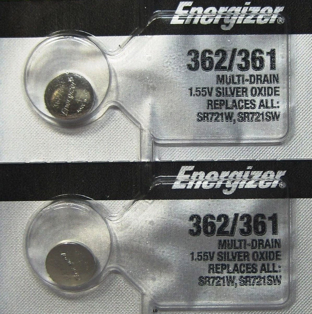 ENERGIZER 362/361 SR721SW SR721W WATCH BATTERIES NEW SEALED Authorize Seller