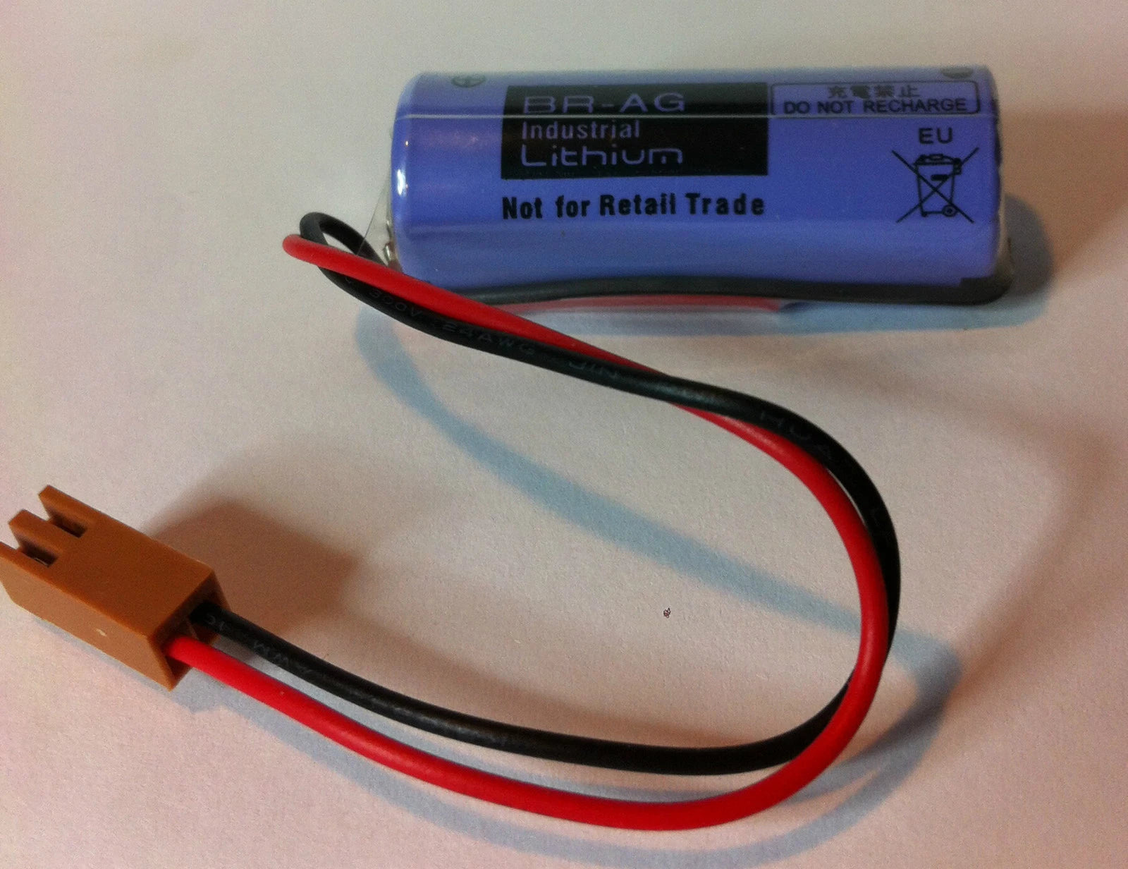 Brand New PANASONIC BR-AG 3V 2200 mAh Lithium Battery, with Plug