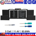 A1953 A1990 Battery For MacBook Pro 15" A1990 Mid 2018 2019 EMC 3215