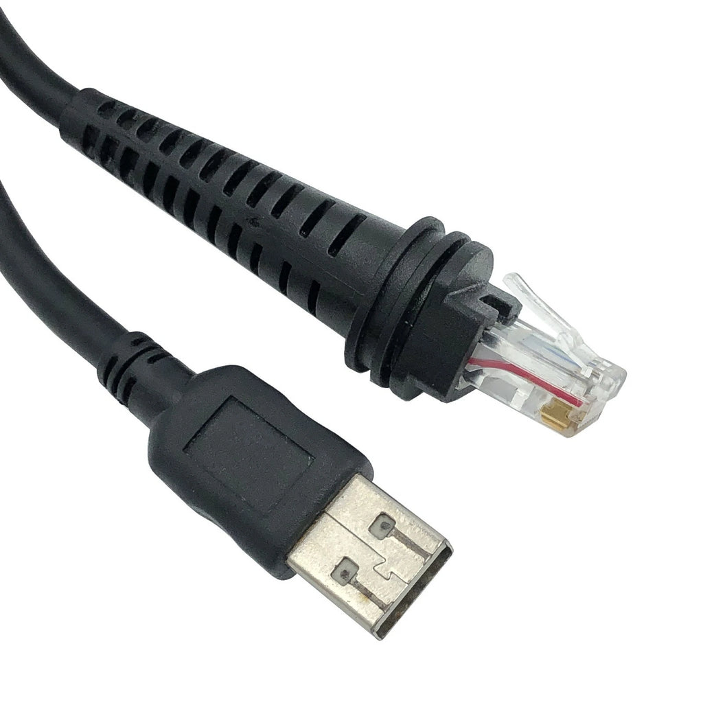 Honeywell 6 ft 2 m Straight Power Cable for Granit 1990i SR / XR 1991i Scanners