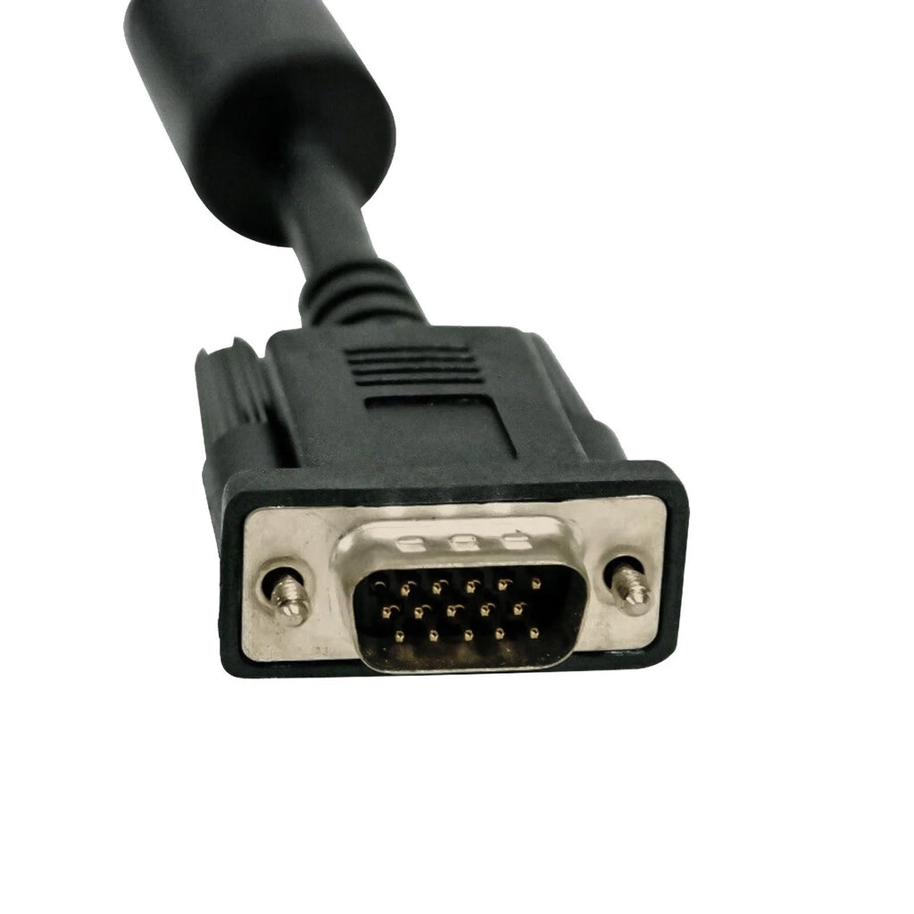 NEW 17FT VGA SVGA 15-Pin Male Monitor Cable PC Laptop Ferrite Cores Gold CL2
