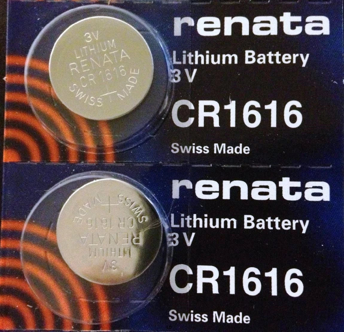 CR 1616 RENATA WATCH BATTERY CR1616 ECR1616 FREE SHIPPING Authorized US Seller