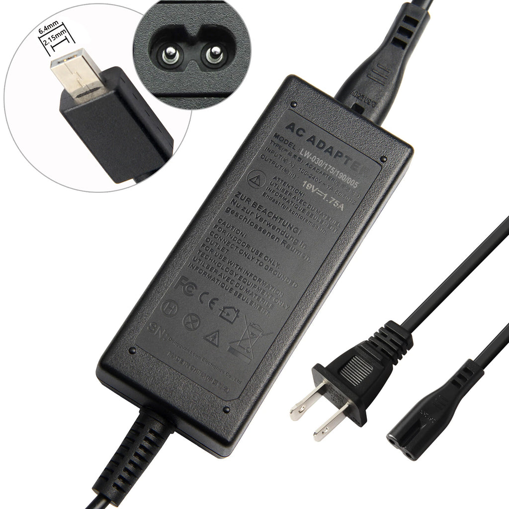 For ASUS EeeBook X205 X205T X205TA Laptop AC Power Adapter Charger 19V 1.75A 30W