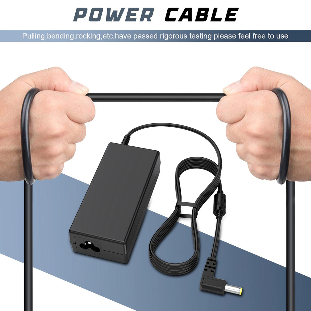 19V 3.42A 65W AC Adapter Charger for Acer Gateway 5.5mm*1.7mm Power Supply Cord