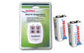 TN141 2-Bay 9V Smart Charger + 2 Tenergy 9V Nimh Rechargeable Batteries