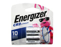 2 Pk Energizer CR2 EL1CRBP-2 3-Volt Lithium Photo Batteries - Exp. 2028