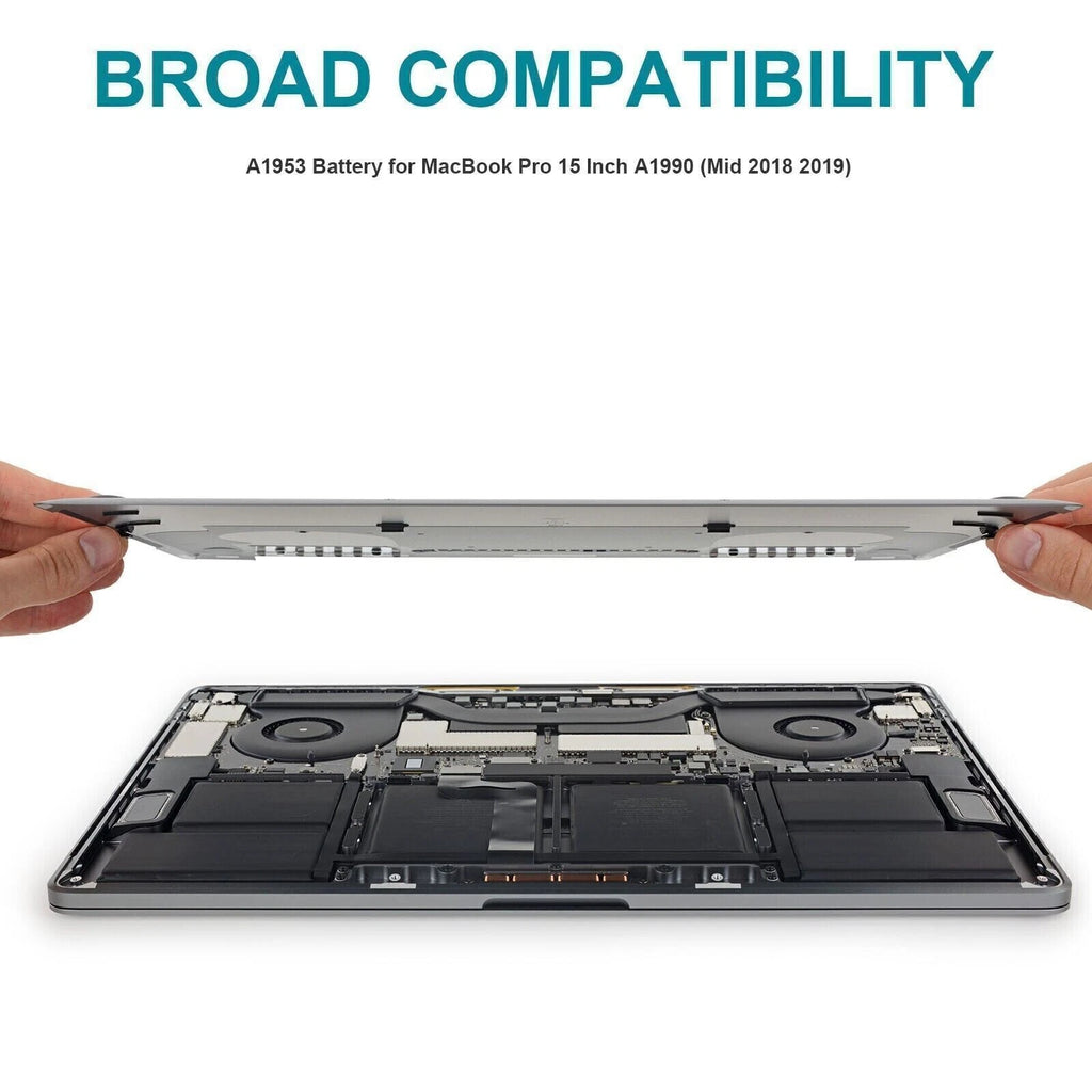 A1953 Battery for Apple MacBook Pro 15 Inch A1990 Mid 2018 2019 EMC 3215 3359