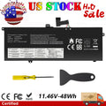 02DL017 L18M6PD1 L18C6PD1 Battery For Lenovo ThinkPad X13 X390 X395 Series New