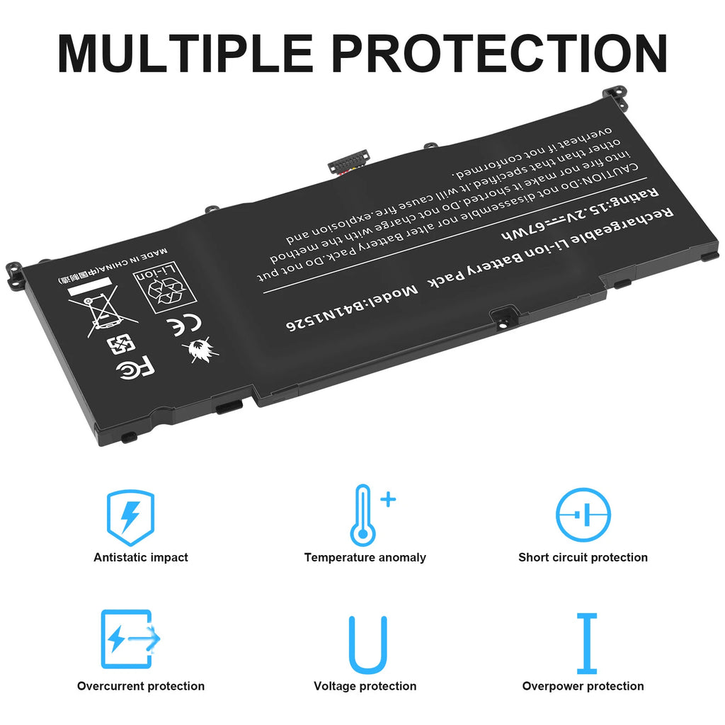 Battery for Asus ROG Strix GL502 GL502V GL502VT GL502VT-1A GL502VM B41N1526