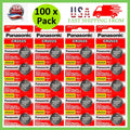 100 x Fresh PANASONIC CR 2025 CR2025 CR2025 LITHIUM COIN CELL Battery Exp 2031
