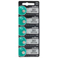 5 Murata Silver Oxide 361 SR721W 1.55V Battery - Replaces Sony