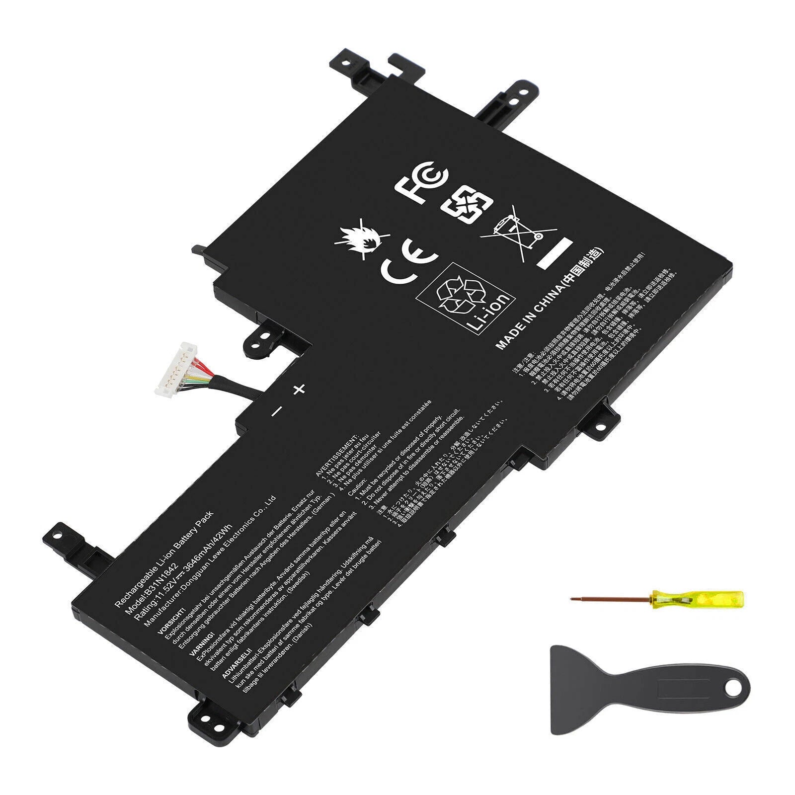 ?B31N1842 Battery For ASUS VivoBook 15 F513 M513 K513 S513 X513 S15 S531F 42Wh