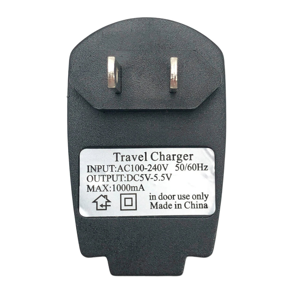NEW AC/DC Travel Adapter Charger USB 5V-5.5V 1000mA - Wall Mount Adaptor