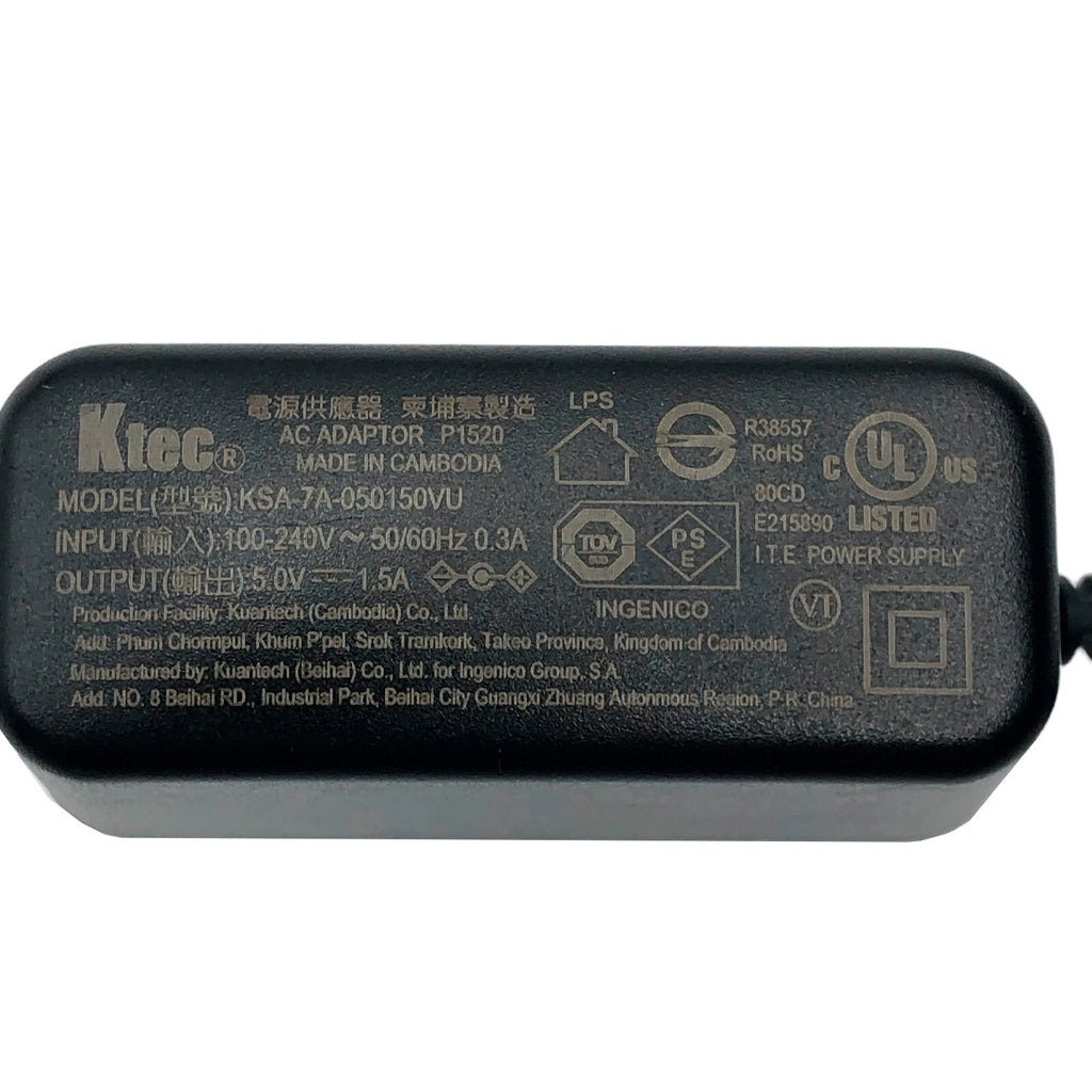 NEW Original Ktec KSA-7A-050150VU AC Adaptor 5V 1.5A 7.5W Power Supply P0621