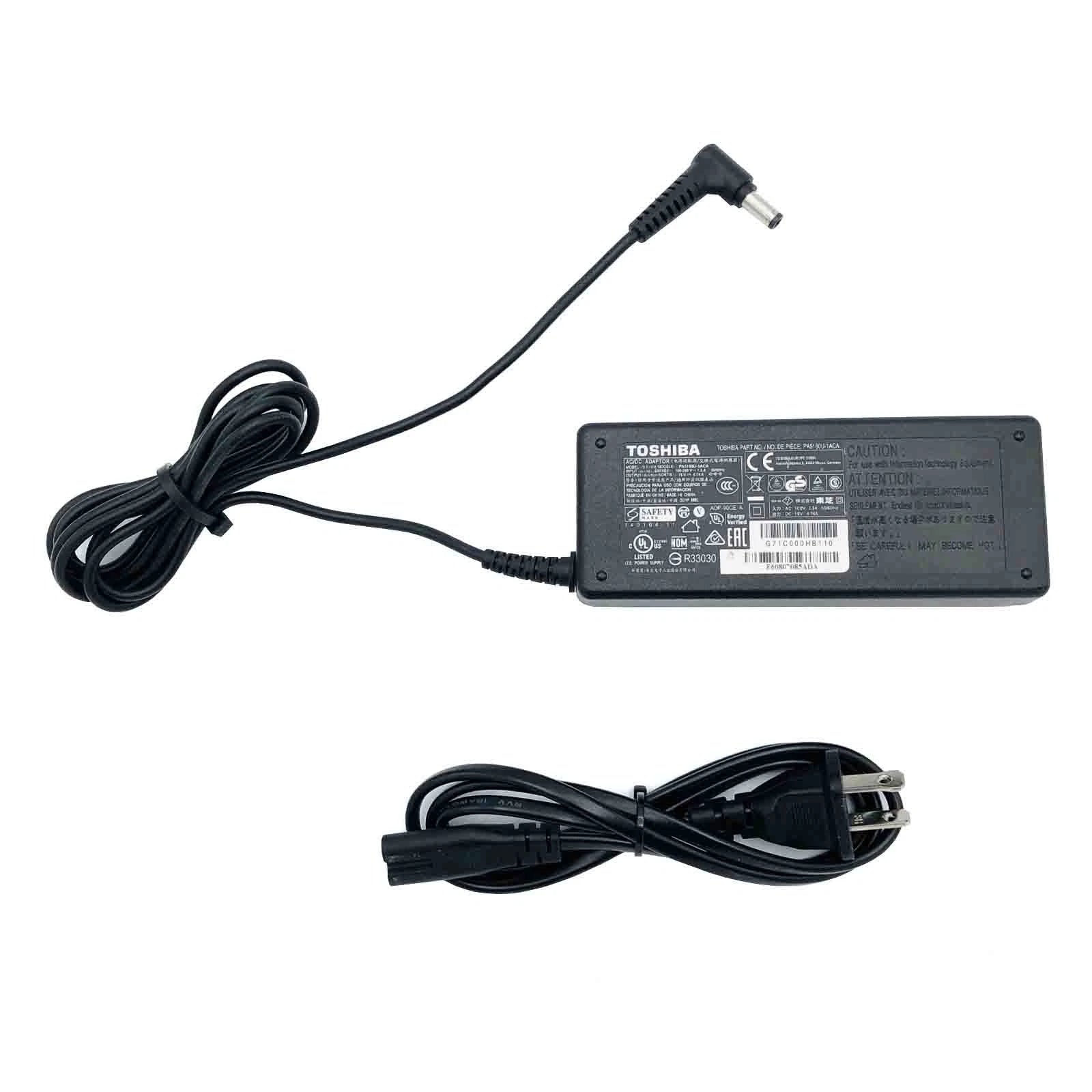 NEW Original Toshiba 90W AC Adapter PA5180U-1ACA PA3516U-1ACA 19V 4.74A
