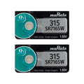 2 Silver Oxide SR716SW Murata Replaces Sony Battery