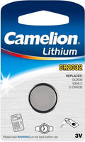 1 Camelion 2032 Battery (CR2032/ DL2032/ E-CR2032/ SB-T51/ LF1/ 2V) Lithium 3v