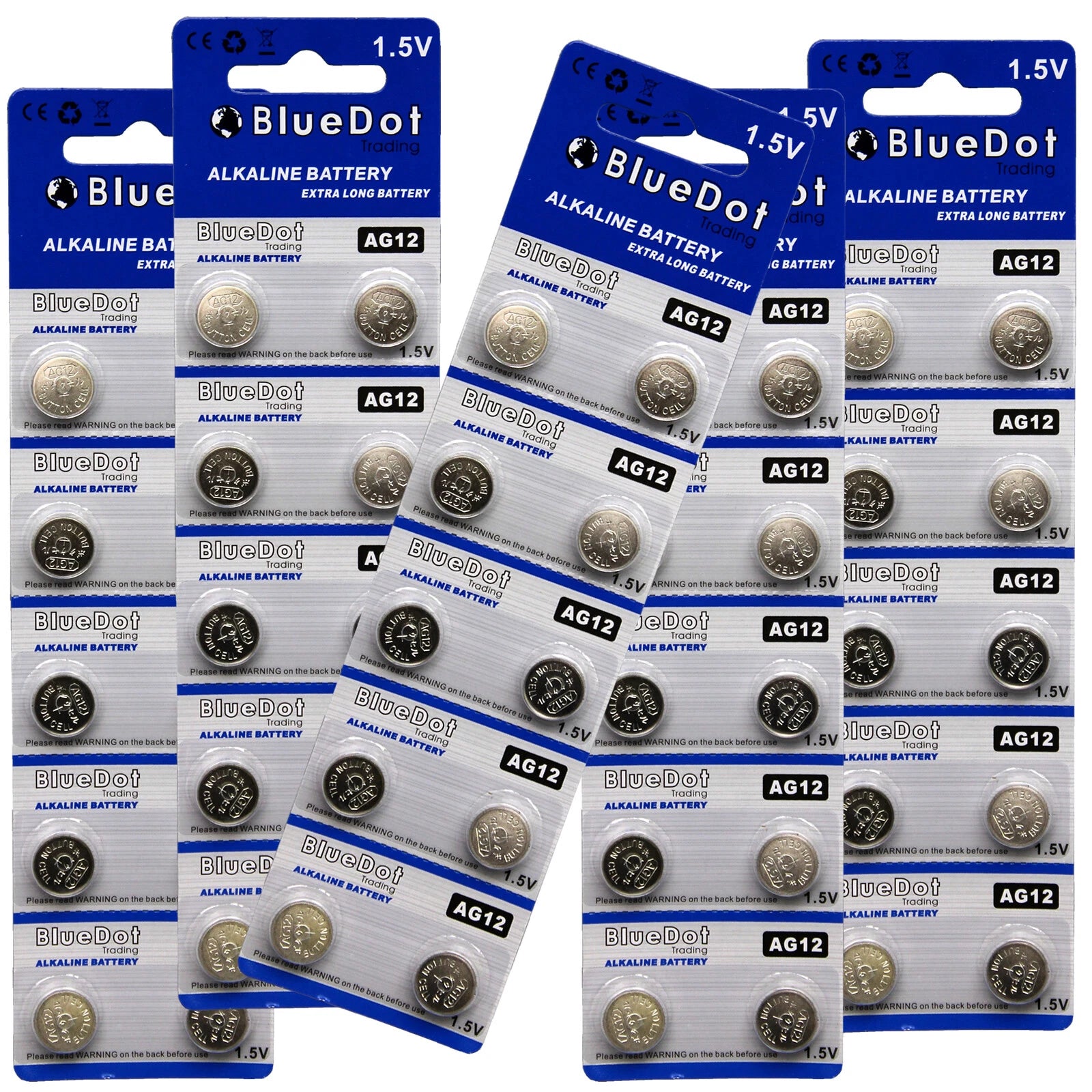 50 PCS LR43 AG12 386 LR1142 1.5V Alkaline Battery Watch Remote US Free shipping