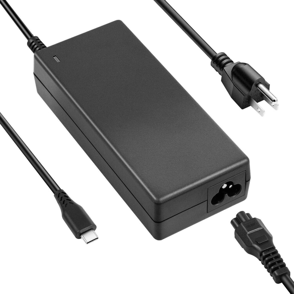 90W Type C USB-C Laptop Charger Adapter for Lenovo Dell HP Asus Samsung Acer