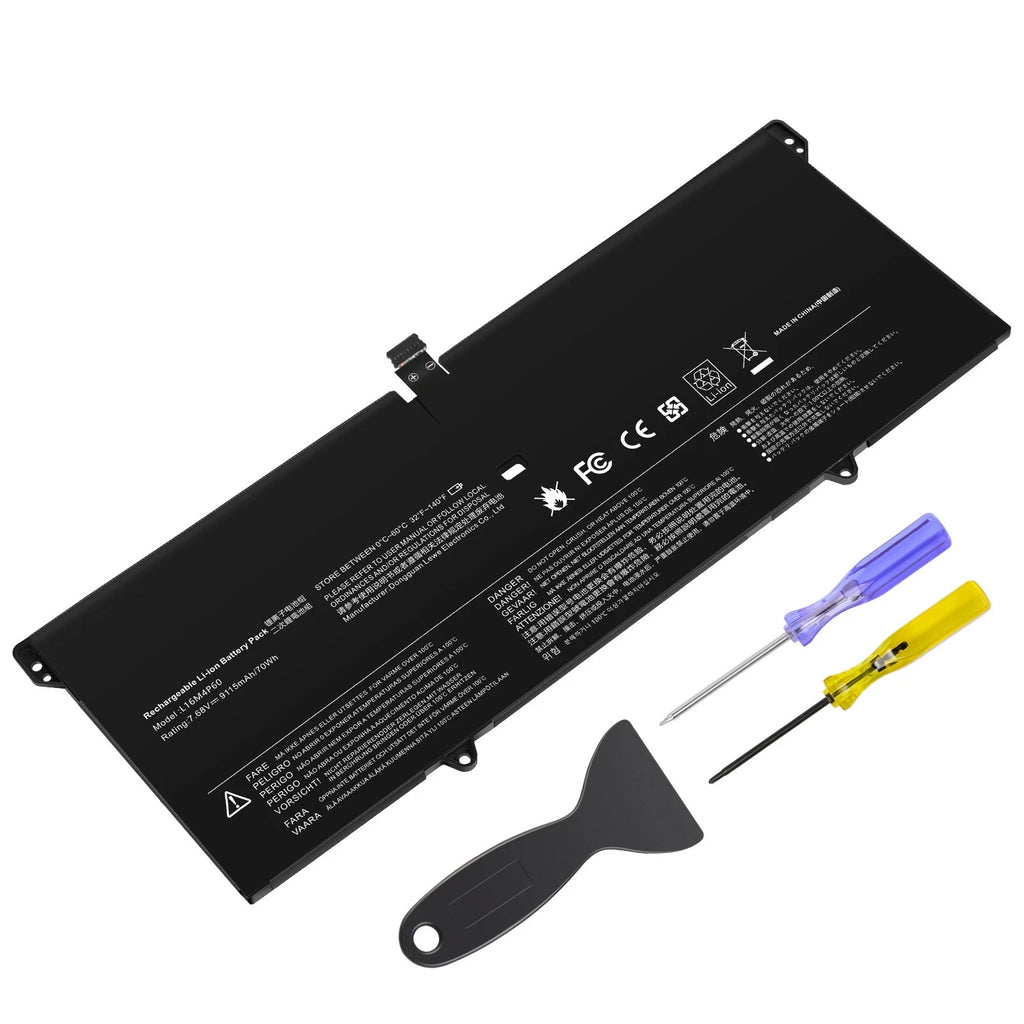 L16M4P60 Battery for Lenovo Yoga 920-13IKB 920-131KB 920-13IKB-80Y7 80Y8 70Wh US