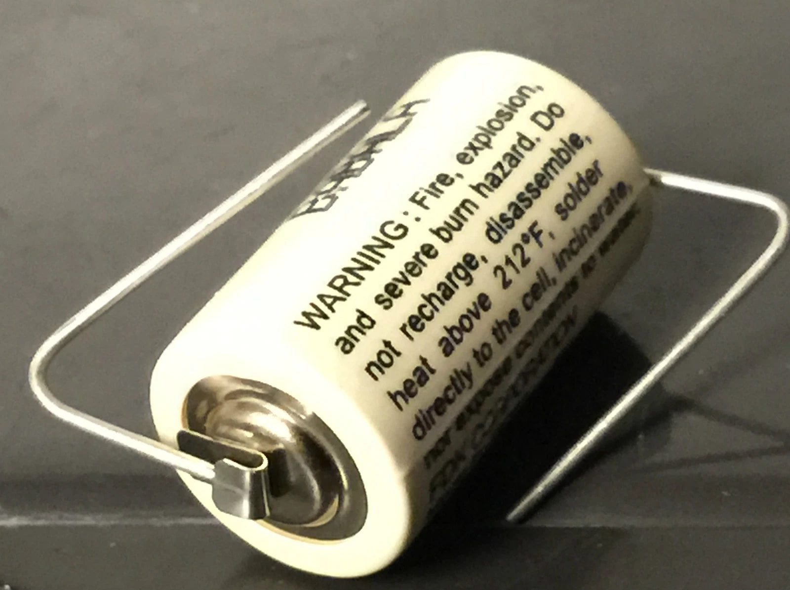 Brand New Sanyo FDK CR14250SE 3V Lithium Battery w/ Solder Pins, Japan Made
