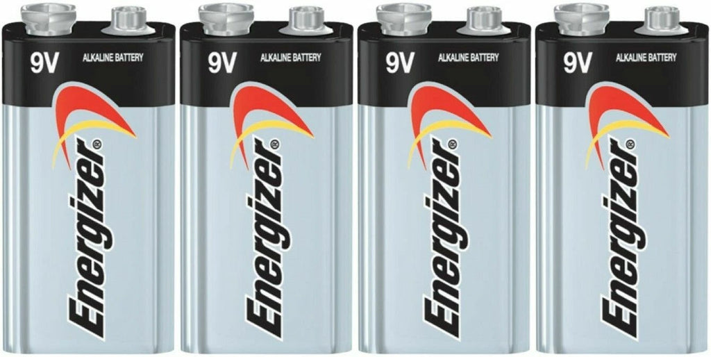 4-Count Energizer Max Alkaline 9 Volt Battery 9V Wholesale Bulk