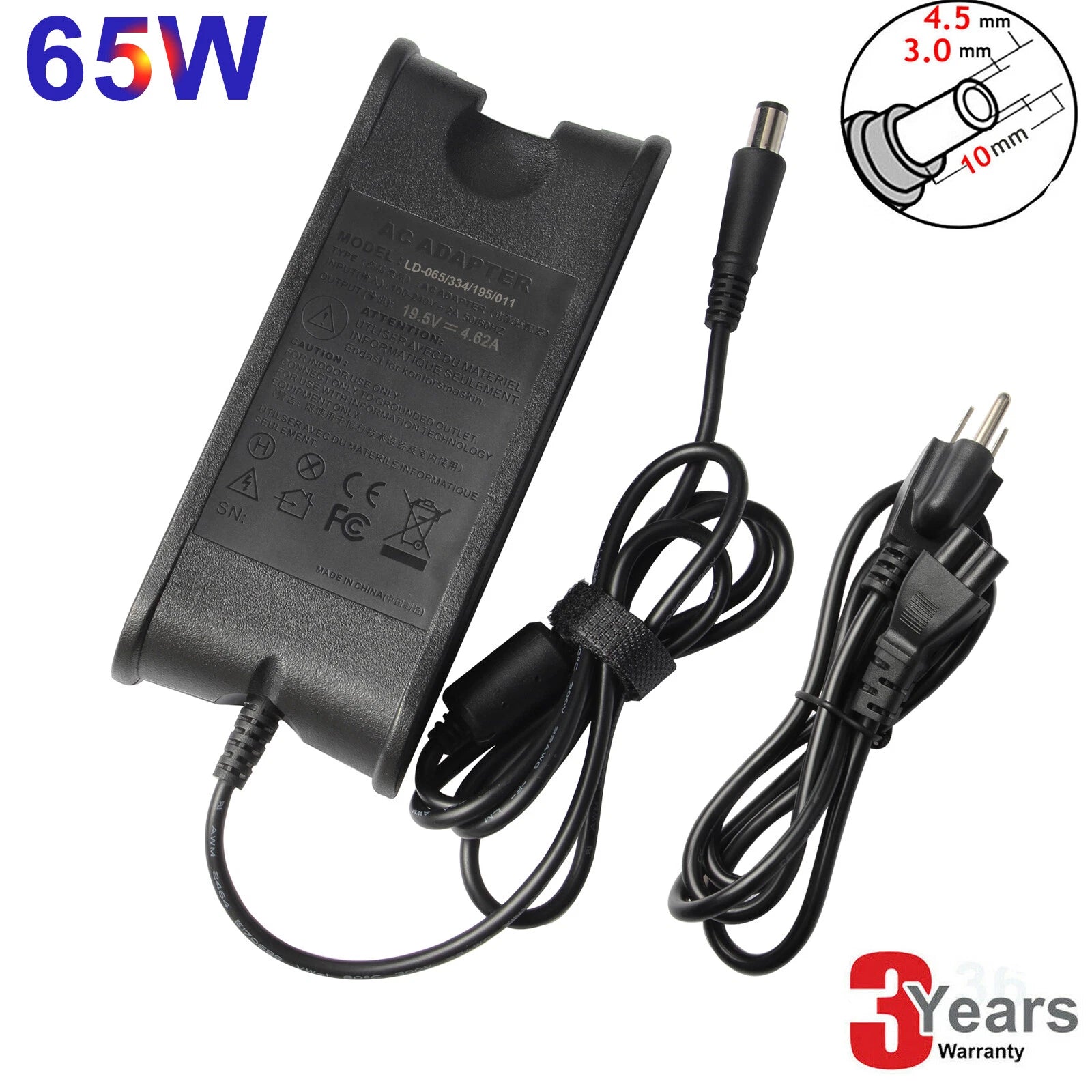 AC Adapter Charger Power Supply For Dell Inspiron 15 5000 15 7000 17 5000 Series