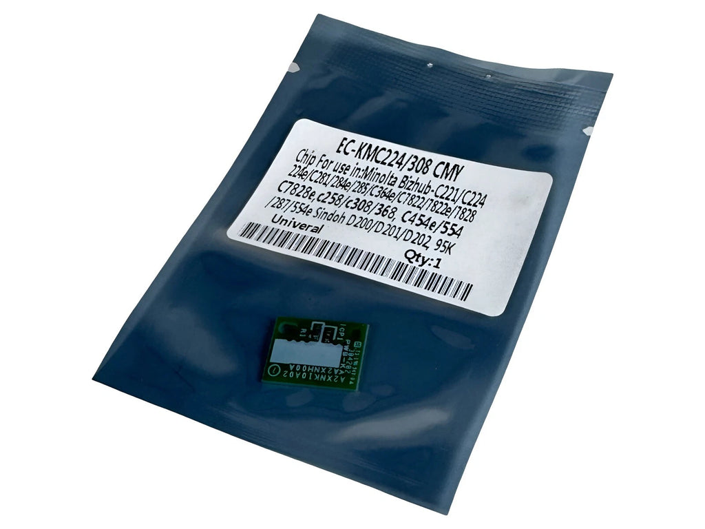 5X Kit 4 Drum Chips for Konica Minolta DR-313K DR-313C DR-313M DR-313Y Cartridge