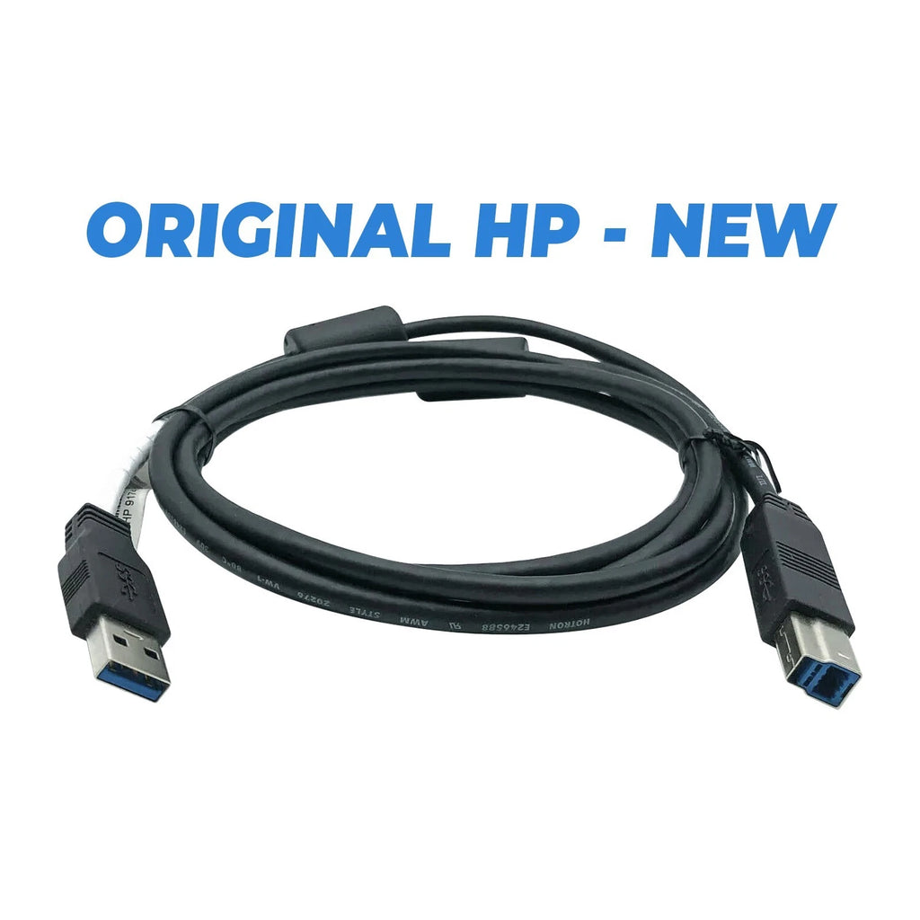 NEW Genuine Dell/HP 6ft USB 3.0 Male A to B Cable for PC Mac
